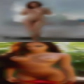 Bi-curious married women split