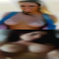 Serious woman naked pussy