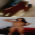 Nude girls holding penis
