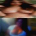 Girl shoves pussy mans