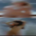 Sexual nude woman sucking