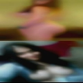 Swinger triple teamed bang