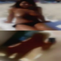 Girl shoves pussy mans